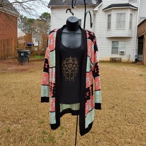 🎁Cardigan and tank top set